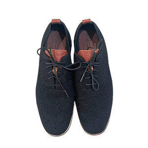 Cole Haan Men's ZERØGRAND Remastered Stitchlite Wingtip Oxfords, Black 9M $190